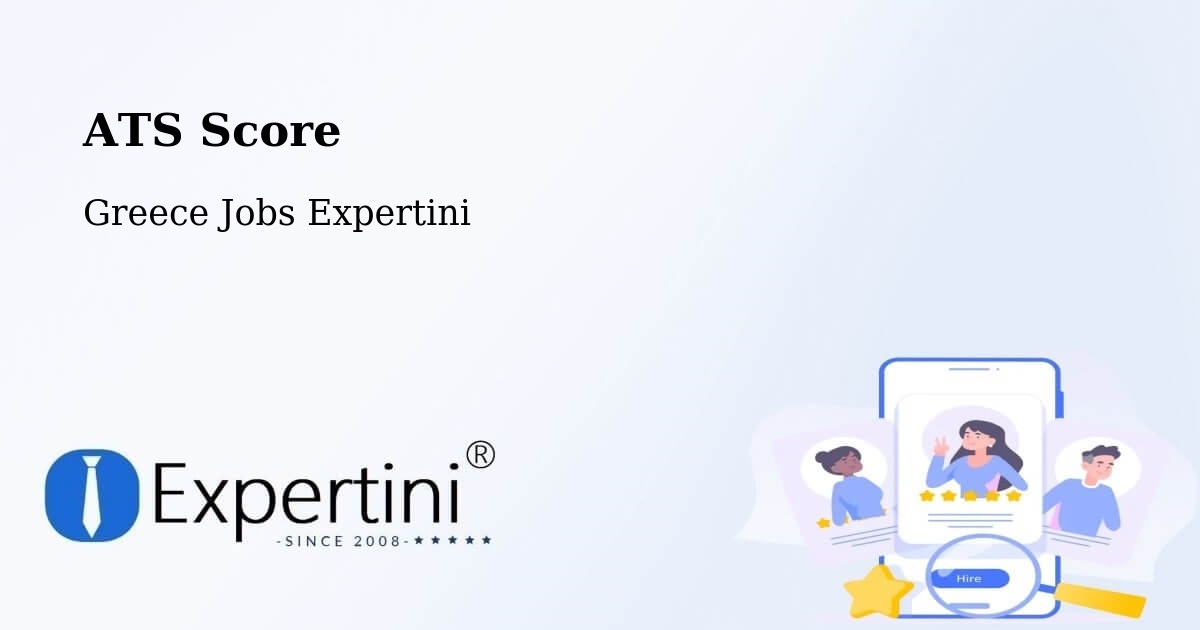 Resume ATS Score & Job Description Match Tool – Echínos - Greece Jobs Expertini
